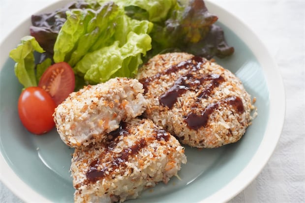 【コロッケ革命】油で揚げない！オーブンで焼く「ヘルシーコロッケ」は長芋入りでとろフワなの♡【農家直伝】