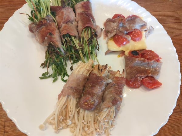 【調理の新説】肉巻きはフライパンで焼くな！「魚焼きグリル」ならヘルシー＆カリっと仕上がる♪【農家直伝】