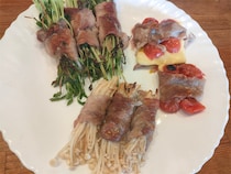 【調理の新説】肉巻きはフライパンで焼くな！「魚焼きグリル」ならヘルシー＆カリっと仕上がる♪【農家直伝】