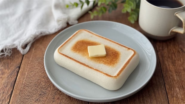 【10分で米粉パン完成】レンジで「米粉の食パントースト風」ができる!サクもち神食感♡【元パティシエ直伝】