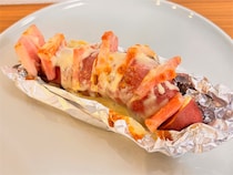 【甘じょっぱループ♡】あの映えすぎるポテト料理を「さつまいも」で作ってみた！チーズ＆蜂蜜がグッジョブ♪