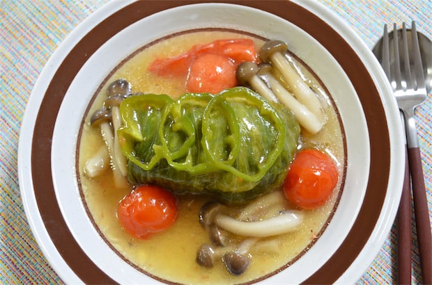 意外と巻きやすい♪シャキシャキ「ロールレタス」作ってみた！肉だねのコンソメ＋ニラが名コンビ♡【農家直伝】