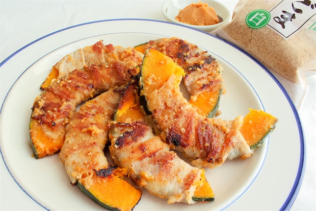 【コールドスタート調理】なら焦げない・生焼けしない!「かぼちゃの豚巻き」を冷たいフライパンから焼いてみた