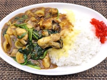 【板前のまかないカレー】カキフライが乗ってるのと違う！牡蠣のルウな「牡蠣とほうれん草のカレー」作ろう