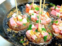 【原木しいたけ】ゴロンと使って「コンフィ（オイル煮）」作ろう！肉厚プリプリ食感でつまみ最強♡子どもも夢中!?