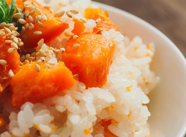 まるごとニンジンご飯アップ