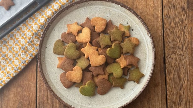 【クッキー初心者集合】バター不要「米粉の型抜きクッキー」は寝かせ不要で無限サクサク♪【元パティシエ直伝】