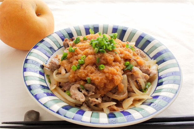 【リュウジレシピ】梨が手に入ったら「梨ダレ豚」作ろう!擦りおろしてコチュジャンと混ぜる韓国風ダレが♡