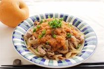 【リュウジレシピ】梨が手に入ったら「梨ダレ豚」作ろう！擦りおろしてコチュジャンと混ぜる韓国風ダレが♡