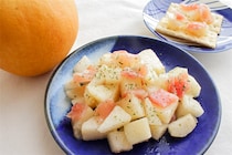 【リュウジサラダ】芳醇な生ハムに瑞々しい梨のシャクシャク感♪「梨と生ハムのカクテルサラダ」作ろう！