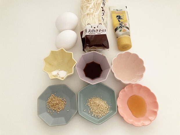 卵丼中華味の材料