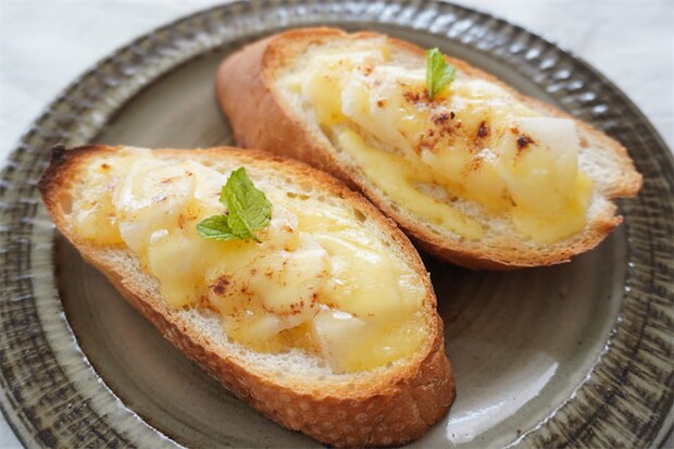 【梨の革命的な食べ方】トーストに乗せて焼く!?「なしのチーズトースト」が甘じょっぱループ確定な件【農家直伝】