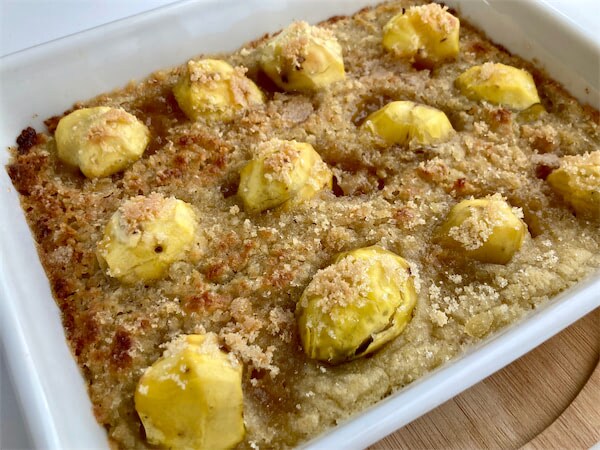 【栗のグラタンだって⁉】え、チーズ使わないの⁉ほっくり甘~い旨~い♡「栗のクリームグラタン」焼こう!