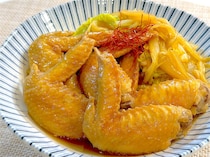 【白菜×鶏手羽】短時間でトロットロ♡「白菜と鶏手羽の煮物」作ってみた！ほぼ野菜の水分だけで煮るのが農家流♡