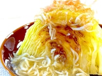 【キャベツ焼いて】まさかのステーキ作ろう！お菓子級に甘っ♡トロトロのしらす餡も絡む、絡む～【ワンパン調理】