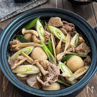 あったまる～《こってり甘辛♡芋煮風》