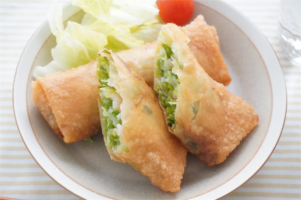 【マツコ番組でも話題】札幌・春巻きの名店に「ピーマンとカニカマの春巻き」教わった！具は炒め不要♪