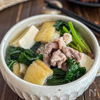 常夜鍋風《1品でも満足♡和風スープ》