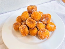 【これ、かぼちゃです！】食感と甘みにベタ惚れしちゃう「野菜ドーナツ」作ってみた！白玉粉と豆腐の配合がカギ