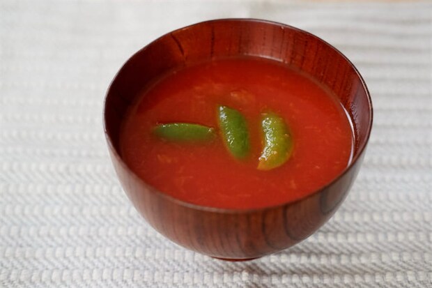 【缶ジュースで簡単】「トマトとお野菜の濃厚スープ」作ろう！人参の甘みが隠し味！生姜ピリリで温まる～