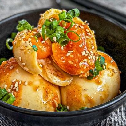 ポリ袋で簡単《コチュジャン味噌♡味玉》