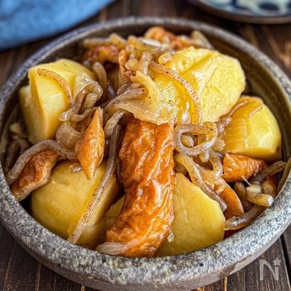 ちくわで簡単《こってり♡味しみ♡ちくじゃが》