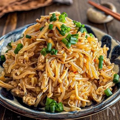 えのきとしらたきで腸活《止まらない♡麻婆炒め》