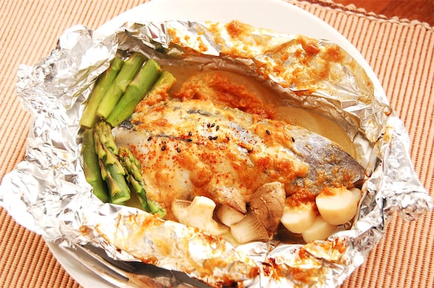 【トースターで超絶簡単】「サワラのホイル焼き」作ってみた！みそマヨで身がふっくら♡後片付けまでラクすぎ～