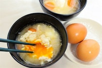 【卵1個でみそ汁がパーフェクトに】小田真規子さん直伝の「ちょい足し」でみそ汁が完全なおかずになった件♪