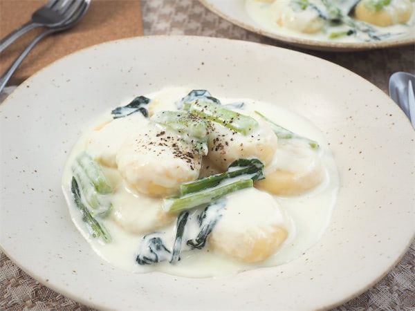 【え、このモチモチ食感が大根!?】白みそチーズで絶品クリーミーな「大根ニョッキ」作ってみた【コンテスト最優秀作】
