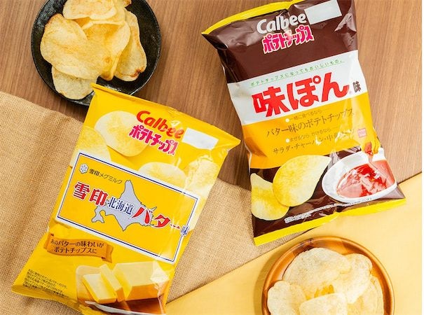 【ポテチ新味・11/25発売】なんと「雪印北海道バター」＆「味ぽん」とコラボ！一緒に食せば「バタぽん」味!?