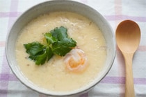 【茶碗蒸しにとろろ入れたら…】絶賛ねっとりクリーミー♪海鮮入れたらもうメイン級でしょ♡【農家直伝】