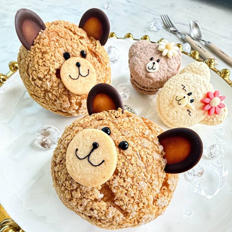 「パティスリートゥルモンド」クマのシュークリーム