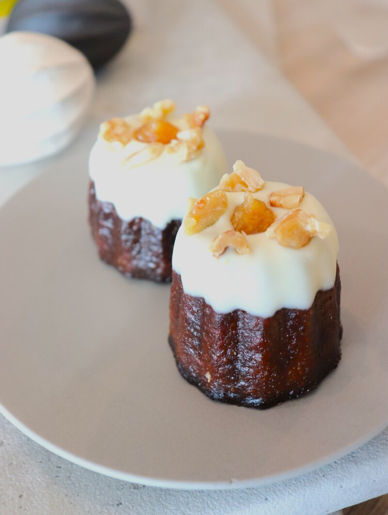 【冷凍】洋生菓子 1665 AMAZAKE×KOMEKOKANELE 甘酒米粉カヌレ4個入り 2,592円(税込)