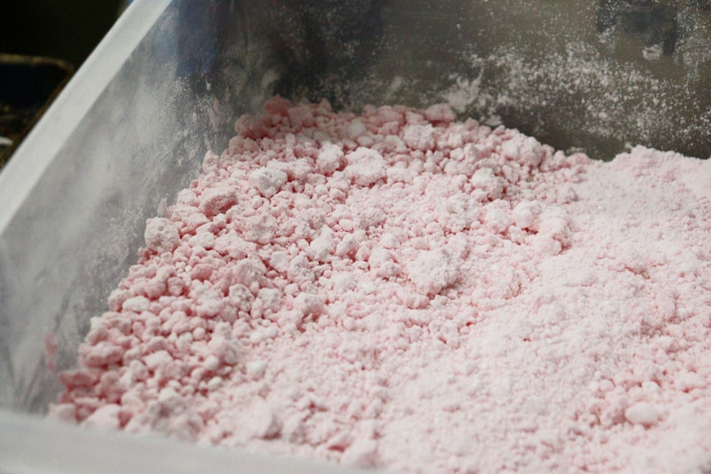 キルトピンク由来のピンク粉糖