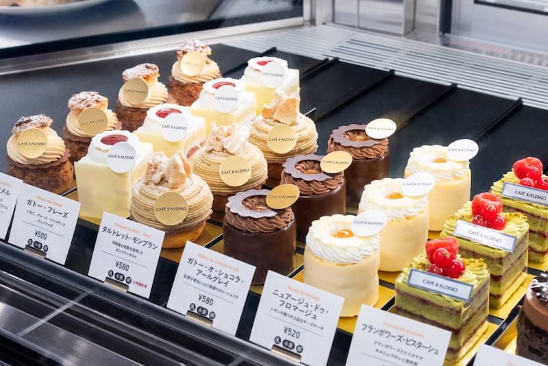 カルディコーヒーファームのケーキ