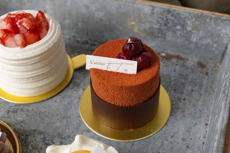 ラトリエイットのケーキ