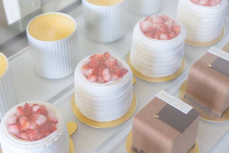 ラトリエイットのケーキ