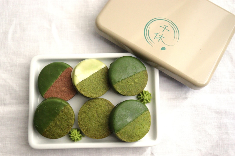 抹茶チョコレートクッキー缶