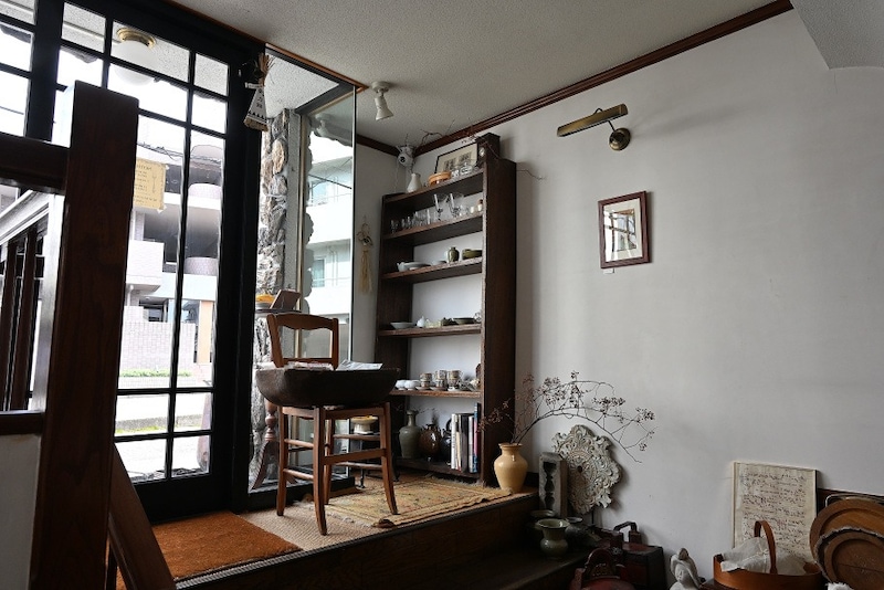 酒菓喫茶 かしはての内観