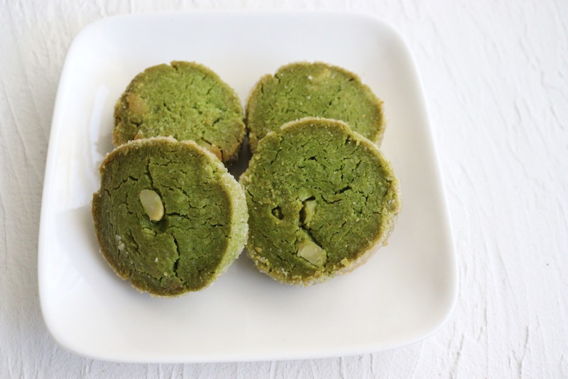 抹茶とマカダミアナッツ