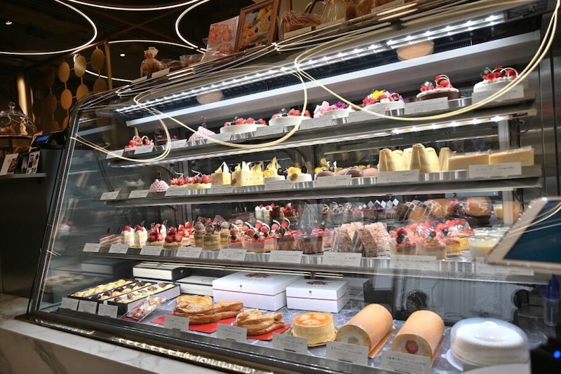 ポアールのショーケース