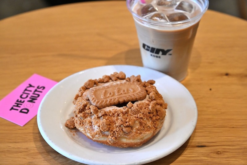 THE CITY DONUTS AND COFFEEのドーナツ