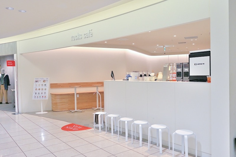 rocks cafeの外観