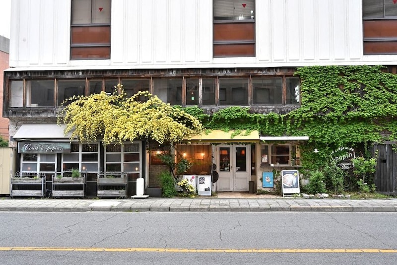 ポパンクールカフェの外観