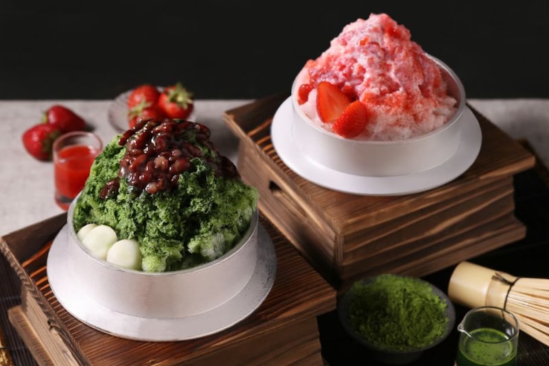 【黒十（横浜・新宿）】釜飯屋だからこそ釜で提供！　香り高い宇治抹茶と小豆が織りなす、和の王道かき氷