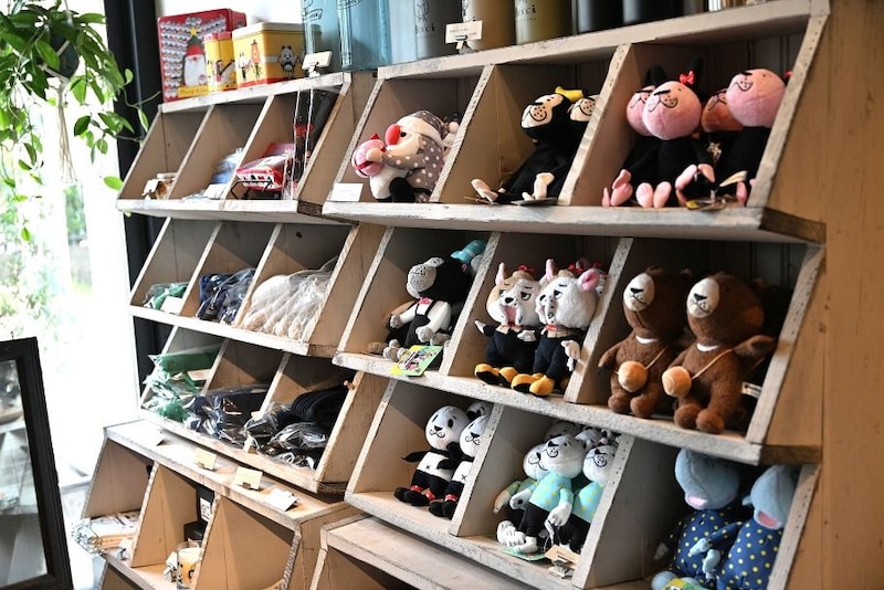 gallery & cafe Zoologiqueの内観