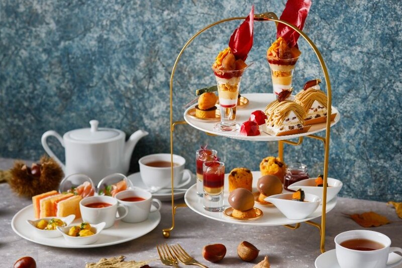 【東京マリオットホテル】秋の恵みを存分に楽しむ「Afternoon Tea ~Amber Hour~」