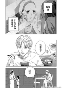 【漫画】私の最高得点は60点…モラハラ夫の“採点”に耐える日々「俺に見合う女になれ」って何様？『60点の夫婦でいいのに』#1