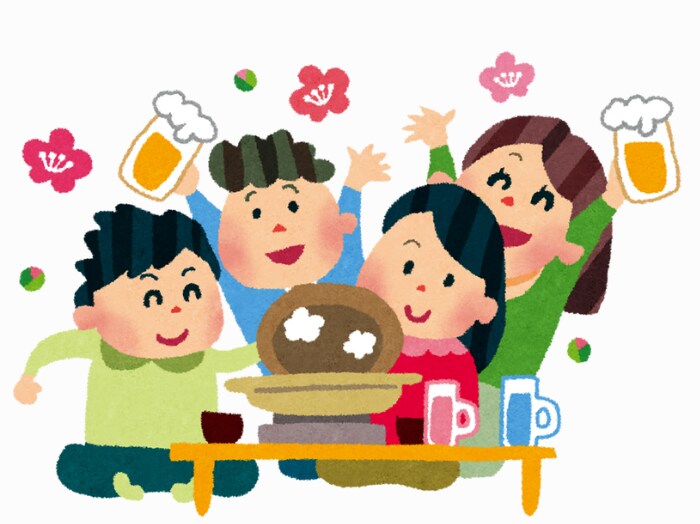 ひぇぇ、こんな「鍋パ」は嫌だ！風邪の人がずっと隣にいるんだが？ 直箸も勘弁して…